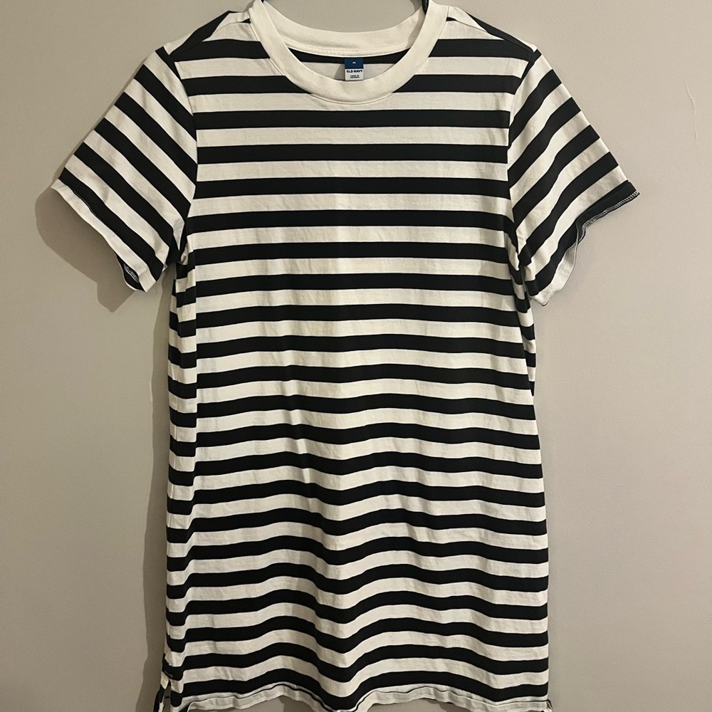 Old Navy Striped T-Shirt Dress